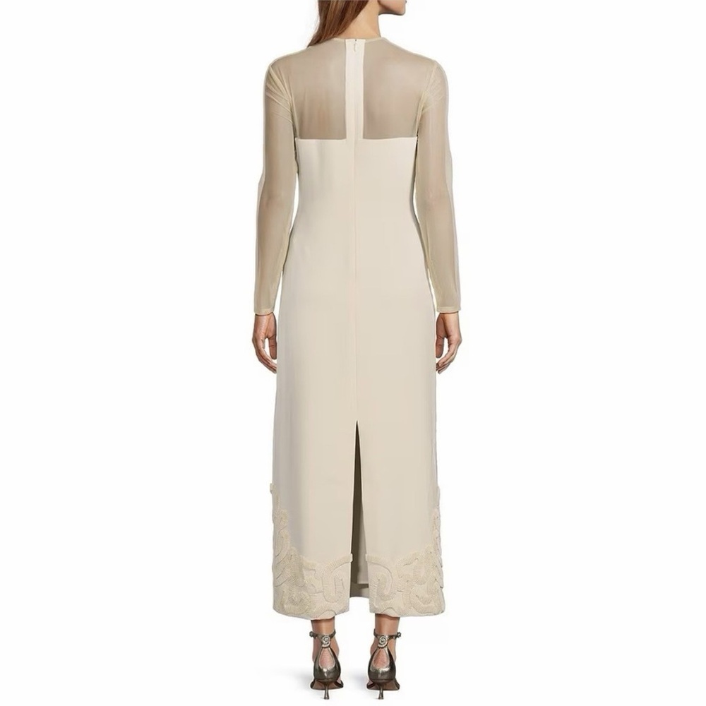 NWT ANTONIO MELANI x Elizabeth Damrich Babe Mesh Crepe Soutache Dress, Size 4 - Picture 4 of 16